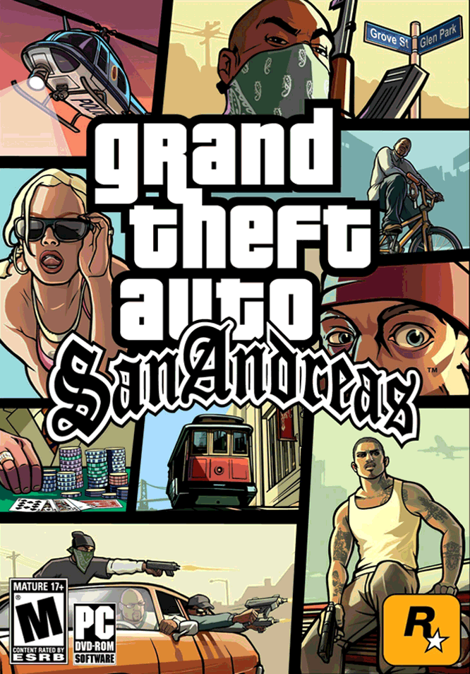 Обложка GTA San Andreas